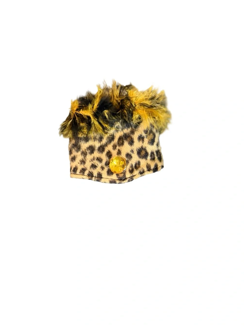 Cat Leopard Deluxe Headband Accessory Kit + Choker Necklace, Tail & Cuff